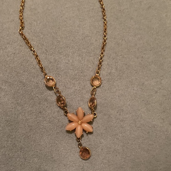 Robert Rose Jewelry Vintage Robert Rose Flower Necklace Poshmark